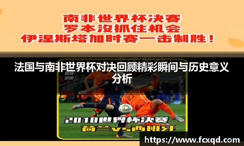 法国与南非世界杯对决回顾精彩瞬间与历史意义分析